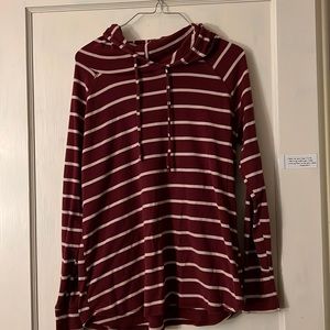 Maroon Eddie Bauer pullover